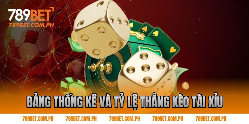 Bảng thống kê và tỷ lệ thắng kèo tài xỉu