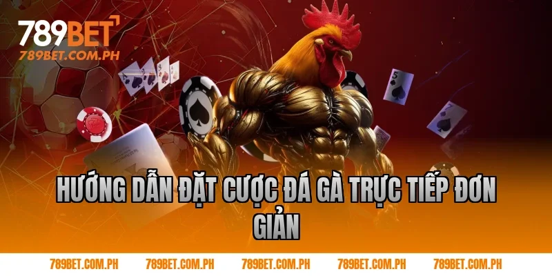 Hướng dẫn đặt cược đá gà trực tiếp đơn giản