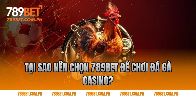 Tại sao nên chọn 789BET để chơi đá gà casino?